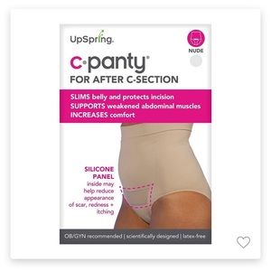 Upspring Cpanty post c-section underwear S/M nude